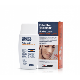 Foto Ultra 100 ISDIN Active Unify COLOR Fusion Fluid SPF 100+ 50 ML